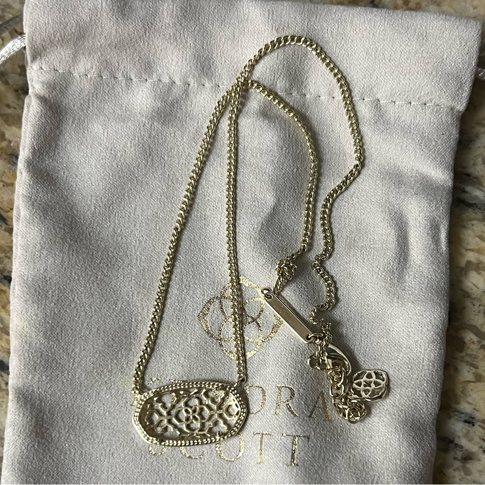 Kendra Scott gold Dylan frame